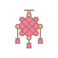 chinese knot icon for your website design, logo, app, UI. vector