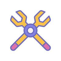 wrench icon for your website design, logo, app, UI. vector