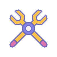 wrench icon for your website design, logo, app, UI. vector