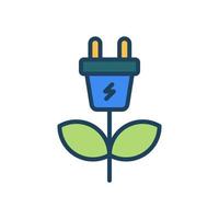 bioenergy icon for your website design, logo, app, UI. vector