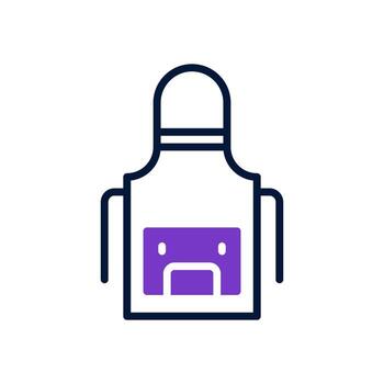 delantal icono para tu sitio web diseño, logo, aplicación, ui vector
