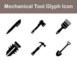 Mechanical Tool Vector Icon Set