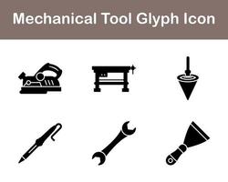 Mechanical Tool Vector Icon Set