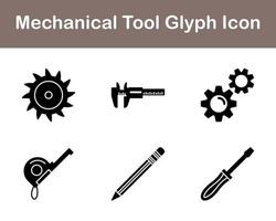 Mechanical Tool Vector Icon Set