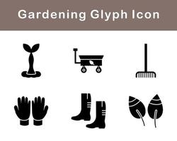 Gardening Vector Icon Set