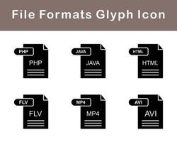 File Formats Vector Icon Set