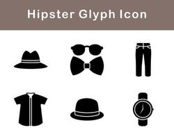 Hipster Vector Icon Set