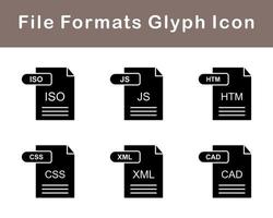 File Formats Vector Icon Set