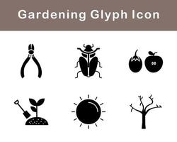 Gardening Vector Icon Set