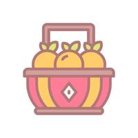 Mandarina icono para tu sitio web diseño, logo, aplicación, ui vector