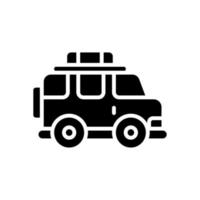 camioneta icono para tu sitio web, móvil, presentación, y logo diseño. vector