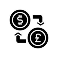 money exchange icon for your website, mobile, presentation, and logo design. vector