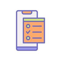 notas icono para tu sitio web diseño, logo, aplicación, ui vector