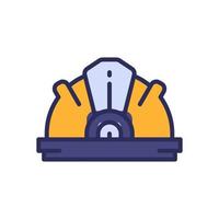 helmet icon for your website, mobile, presentation, and logo design. vector