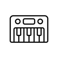 piano icon for your website design, logo, app, UI. vector