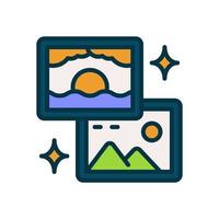 picture icon for your website, mobile, presentation, and logo design. vector