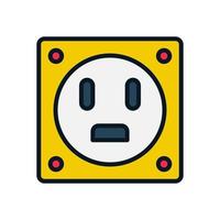 socket icon for your website design, logo, app, UI. vector