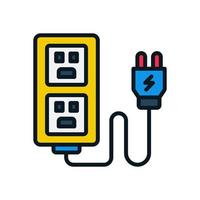 socket icon for your website design, logo, app, UI. vector