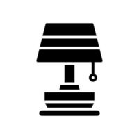 table lamp icon for your website design, logo, app, UI. vector