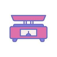 weigh scale icon for your website design, logo, app, UI. vector