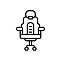 gaming chair icon for your website design, logo, app, UI. vector