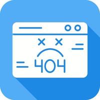 404 Error Vector Icon