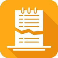 Corrupted List Vector Icon