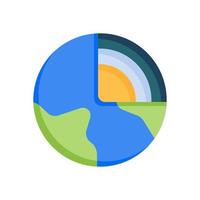 earth icon for your website design, logo, app, UI. vector