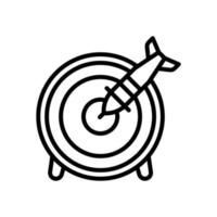 dart icon for your website, mobile, presentation, and logo design. vector