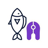 fish icon for your website design, logo, app, UI. vector