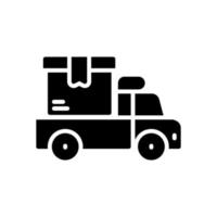 delivery truck icon for your website design, logo, app, UI. vector