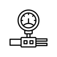 water meter icon for your website design, logo, app, UI. vector