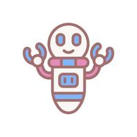 robot icon for your website design, logo, app, UI. vector