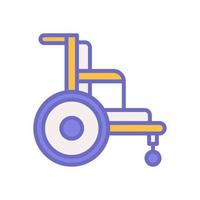 silla de ruedas icono para tu sitio web diseño, logo, aplicación, ui vector