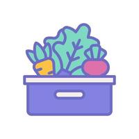 vegetal icono para tu sitio web diseño, logo, aplicación, ui vector