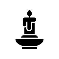 candle icon for your website design, logo, app, UI. vector