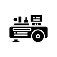 air compressor icon for your website, mobile, presentation, and logo design. vector