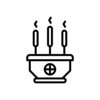 censer icon for your website design, logo, app, UI. vector