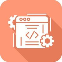 icono de vector de codificación