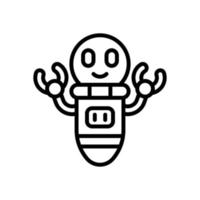 robot icon for your website design, logo, app, UI. vector