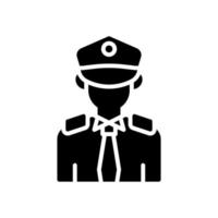 policía icono para tu sitio web diseño, logo, aplicación, ui vector