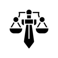 justicia icono para tu sitio web diseño, logo, aplicación, ui vector