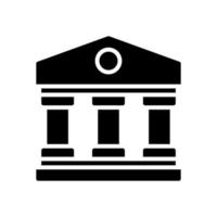 palacio de justicia icono para tu sitio web diseño, logo, aplicación, ui vector