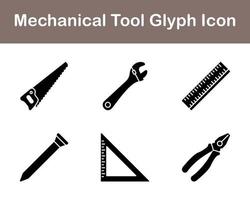 Mechanical Tool Vector Icon Set