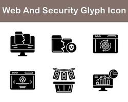 Web And Security Vector Icon Set