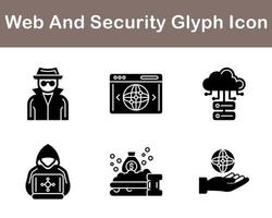 Web And Security Vector Icon Set