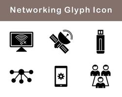 Networking Vector Icon Set