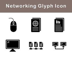 Networking Vector Icon Set