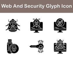 Web And Security Vector Icon Set