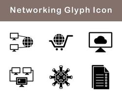 Networking Vector Icon Set